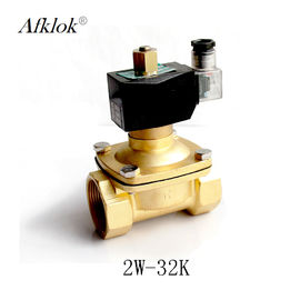 C.A. normalmente aberta 24V da válvula de solenoide da água do ar polegada do bronze 1-1/4 da”