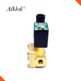 Tipo de alta pressão de bronze AC220V normalmente fechado AC110V do piloto da válvula de solenoide