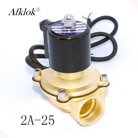 Válvula de pressão elétrica de bronze da água, pressão da válvula da fonte de água da C.A. 220V baixa