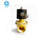 Óleo a ação direta N/C 2Way 20mm do ar da água 3/4&quot; válvula de solenoide de bronze 24vdc