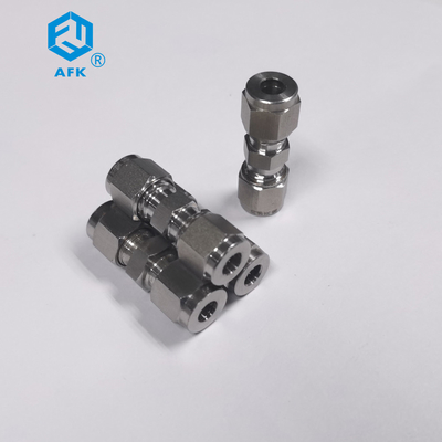 Conexões de compressão de aço inoxidável 1/2 12 mm 316 Conector forjado para tubulação