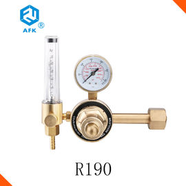 Regulador de pressão R190 de bronze com RH da conexão G5/8 da entrada do medidor de fluxo do argônio” -
