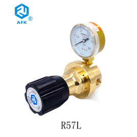 Válvula de escape de pressão de bronze ajustável, regulador de bronze do gás de R57L 1,0 quilogramas