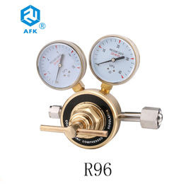 Regulador de pressão para o nitrogênio do hélio, regulador Inline do gás do argônio do ar R96 de bronze