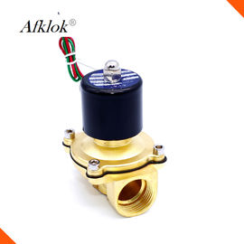 Alta pressão elétrica normalmente fechada da válvula da água, válvula cortada da água da polegada de 1/2