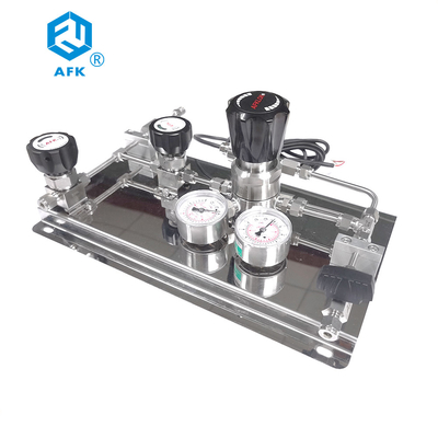 Válvulas de diafragma de aço inoxidável AFK do regulador de pressão de PCTFE 2200psi WL100