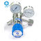 Cilindro de oxigênio 1/4&quot; do argônio regulador de pressão do gás do NPT SS316