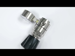 PCTFE Gas Pressure Regulator Decompression Structure R11 Reducer With Ball Valve