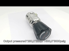 Stainless Steel Pressure Reducing Valve High Pressure Propane Regulator Flow Control Valve