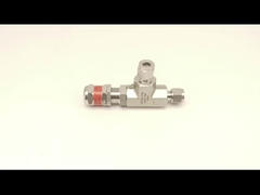 Válvula de segurança de estilo corpo recto através de aço inoxidável 316