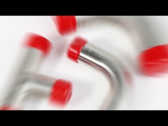 Acessórios de tubos de aço inoxidável de gás médio com ligação de soldagem e certificação CE ISO9001