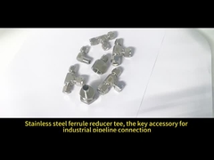 Acessórios de tubos de aço inoxidável de ligação de ferro-ferrule durável com certificação CE ISO9001